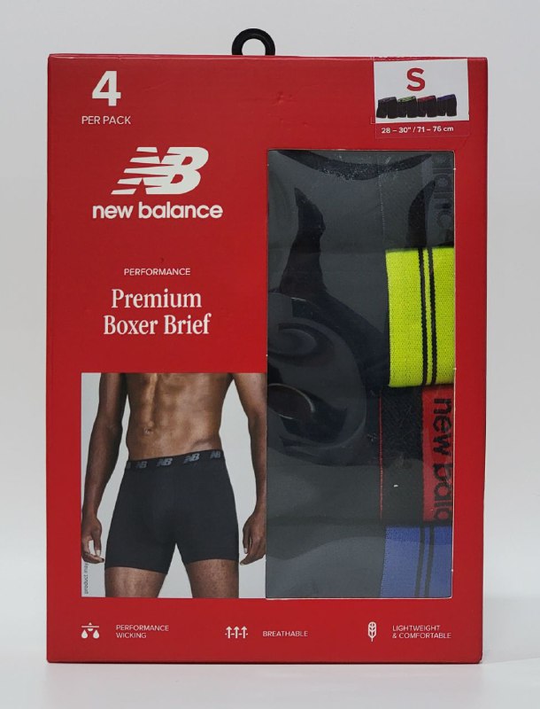 ROPA INTERIOR PARA CABALLERO NEW BALANCE 4UND S