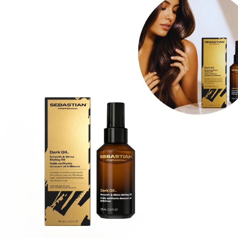 ACEITE PARA EL CABELLO NUTRITIVO Y SUAVIZANTE DE ARGAN SEBASTIAN PROFESSIONAL 100ML