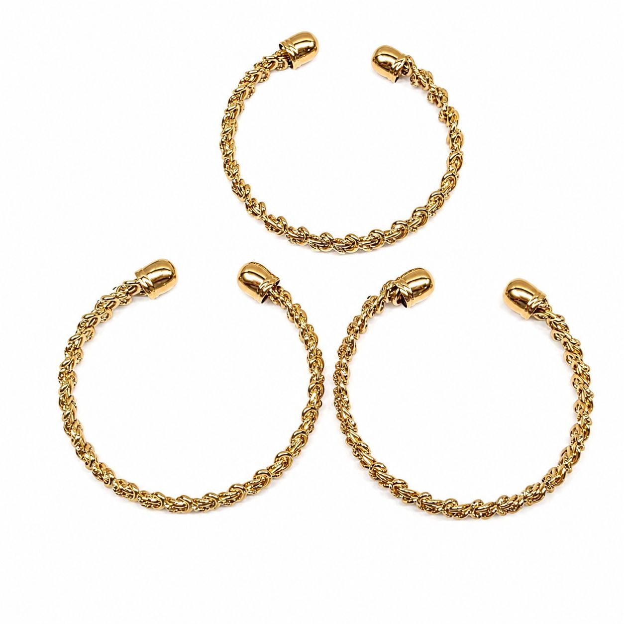 PULSERA DE ENCHAPE PARA DAMA
