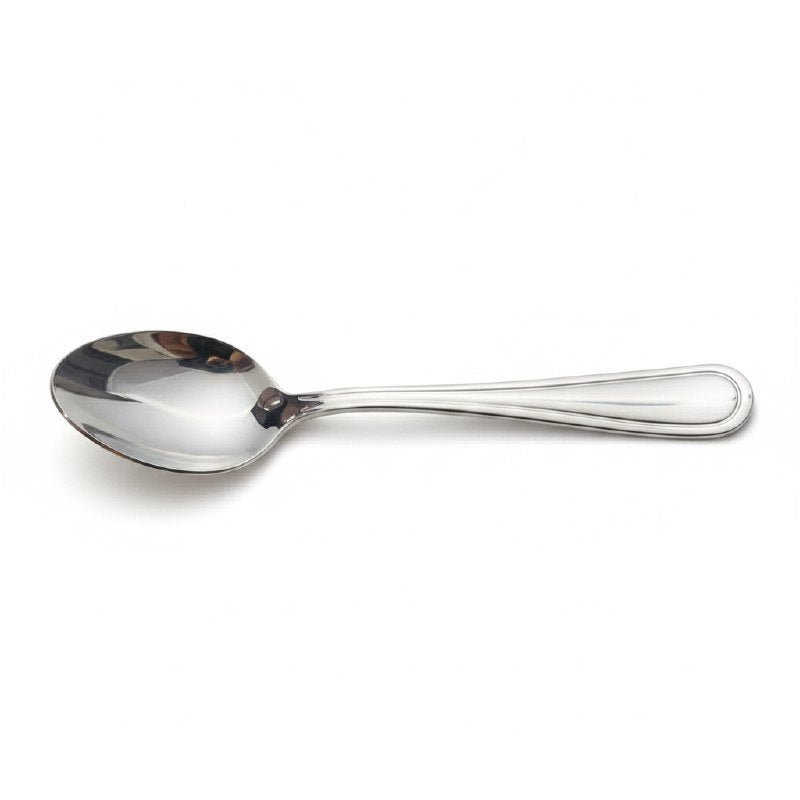 CUBIERTOS CUCHARAS EN SET DE 4 PIEZAS DE ACERO INOXIDABLE EPICURE 10CM