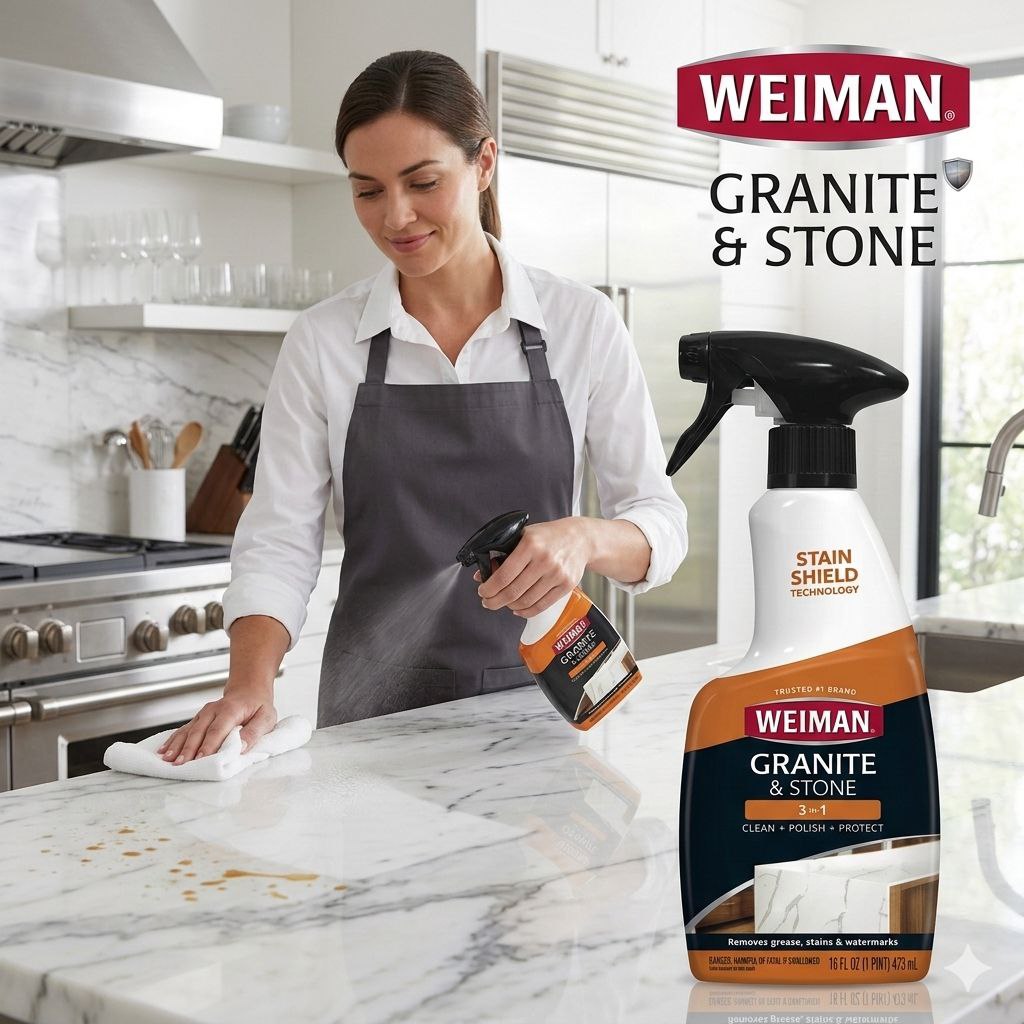 LIMPIADOR EN SPRAY PARA GRANITO Y PIEDRA WEIMAN 473ML