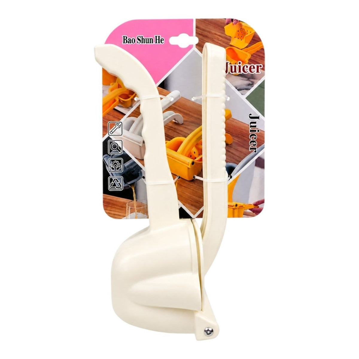 EXTRACTOR DE JUGOS RÁPIDA Y PRÁCTICA BAO SHUN HE 24CM