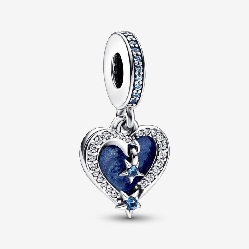 PCHARM4073$1 FORMA CORAZON PANDORA PLATA 9.25