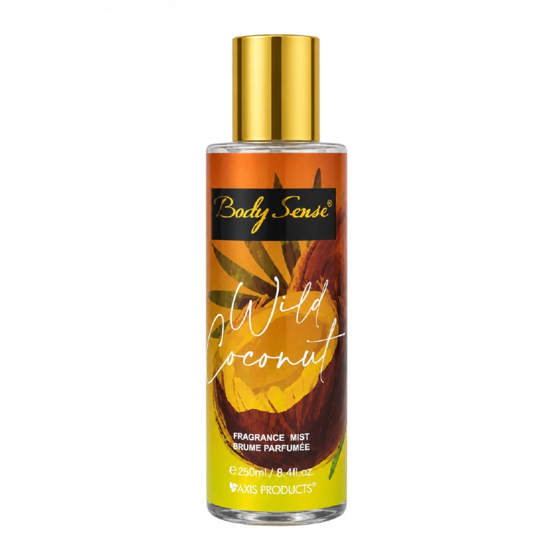 SPLASH AXIS PRODUCTS BODY SENSE WILD COCONUT 250ML (M) (AROMA SIMILAR VICTORIAS SECRET SPLASH COCONUT PASSION)