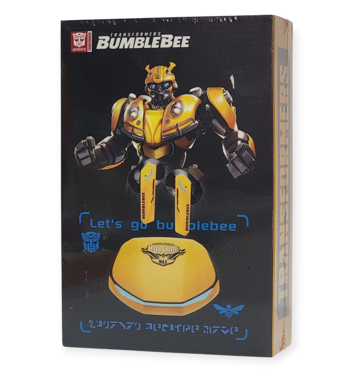 AUDIFONOS AURICULARES ORIGINALES BLUETOOTH, BATERIA ESTUCHE 5H, BATERIA AUFIDONOS 5H, VERSION BT V5.4, DISTANCIA 10MTS, COMODO ESTABLE TRANSFORMERS BUMBLEBEE