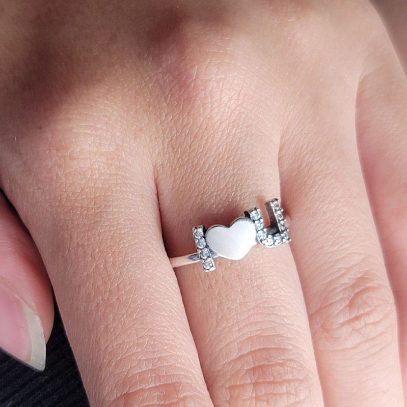 PANI1677 FORMA TE AMO PLATA 9.25 AMOR SAN VALENTIN