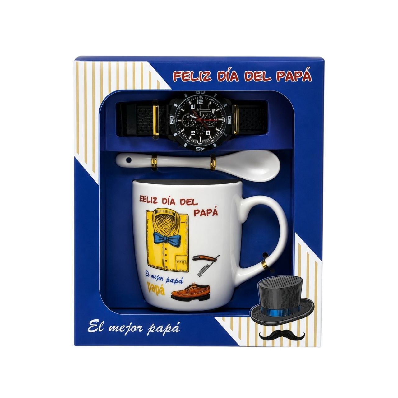 SET DE REGALO DÍA DEL ABUELO BENELI HOME 10.2X9.4CM