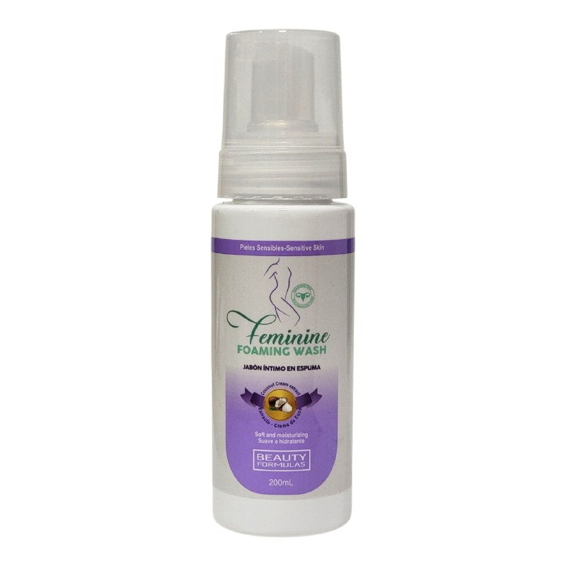 JABON INTIMO EN ESPUMA SUAVE E HIDRATANTE CON COCO FEMENINE FOAMING WASH 200ML