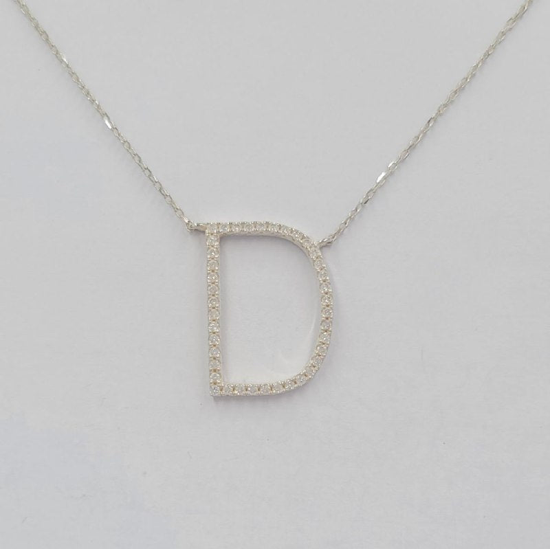 PSET2614 SET FORMA LETRA D PLATA 9.25