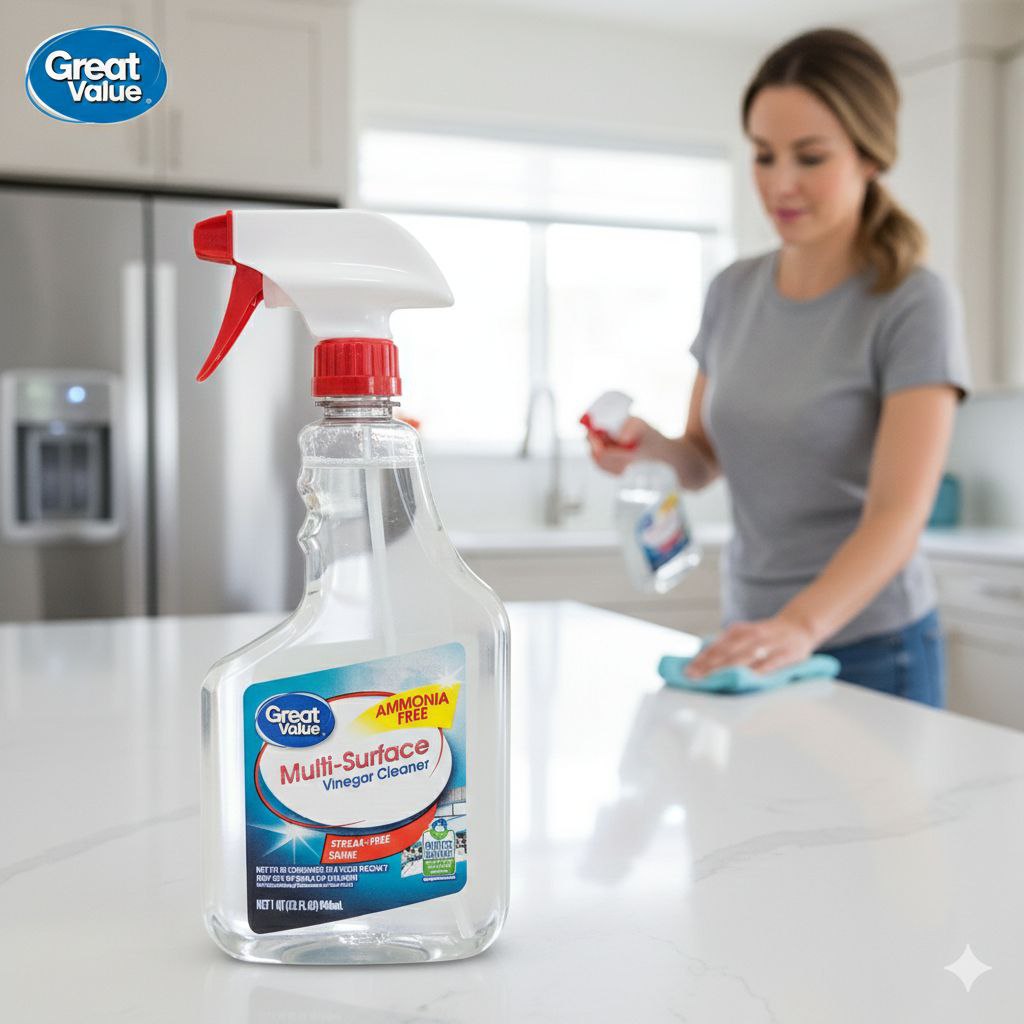 LIMPIADOR MULTISUPERFICIES CON VINAGRE GREAT VALUE 946ML
