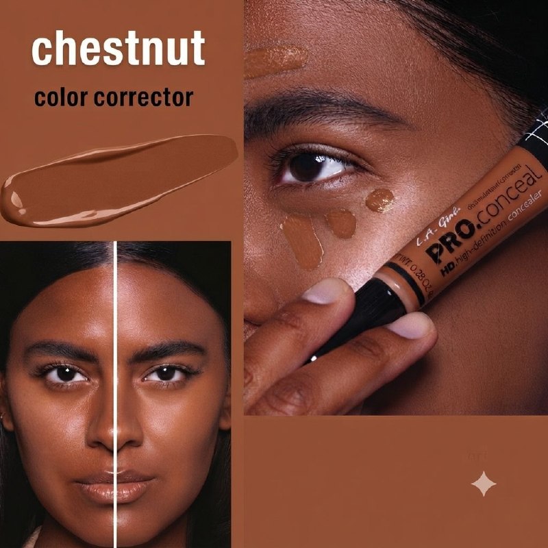 CORRECTOR LÍQUIDO TONO GC986 CHESTNUT PRO CONCEAL L.A. GIRL 8G