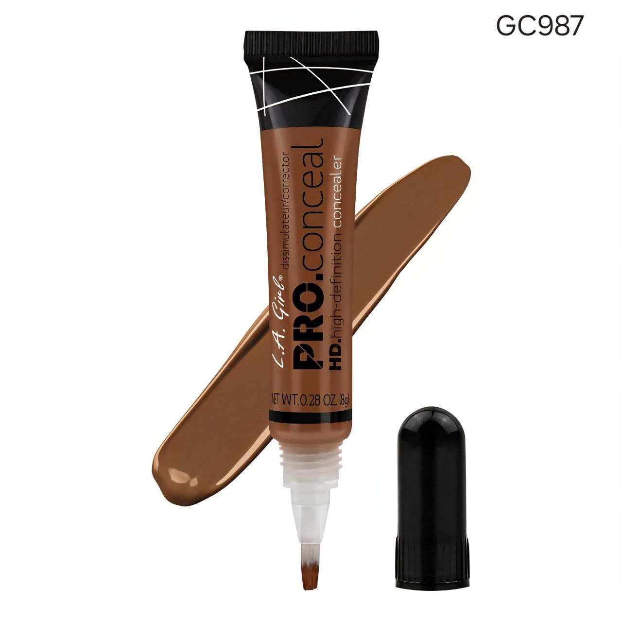 CORRECTOR LÍQUIDO TONO GC987 BEAUTIFUL BRONZE PRO CONCEAL L.A. GIRL 8G