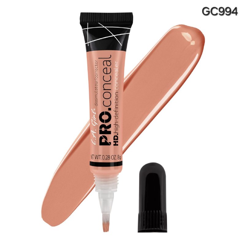 CORRECTOR DE COLOR LÍQUIDO COLOR DURAZNO CLARO TONO GC994 PRO CONCEAL L.A. GIRL 8G