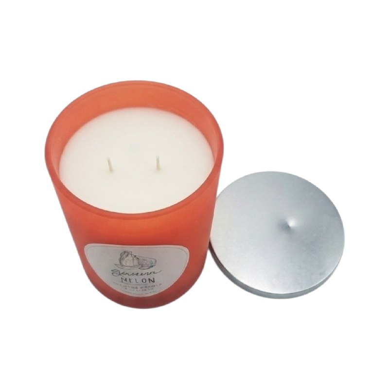 VELA AROMATICA PREMIUM DE GUAYABA Y MELON 538G