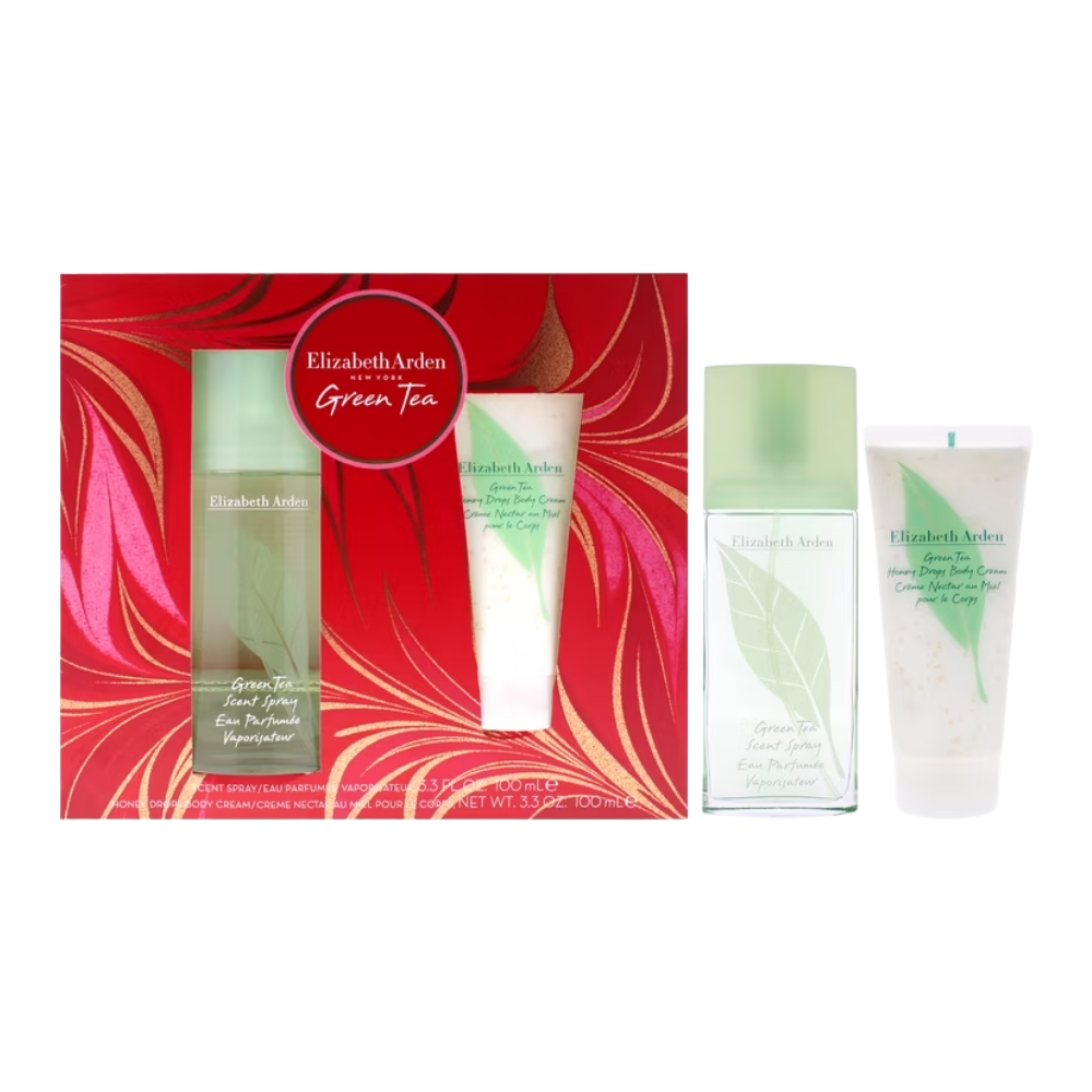 SET ELIZABETH ARDEN GREEN TEA EDP 100ML CREMA CORPORAL 100ML (M)