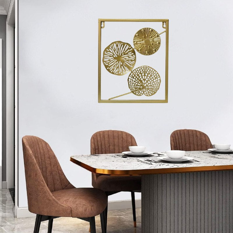 DECORACION CUADRO DECORATIVO DE METAL PARA PARED 25X30CM