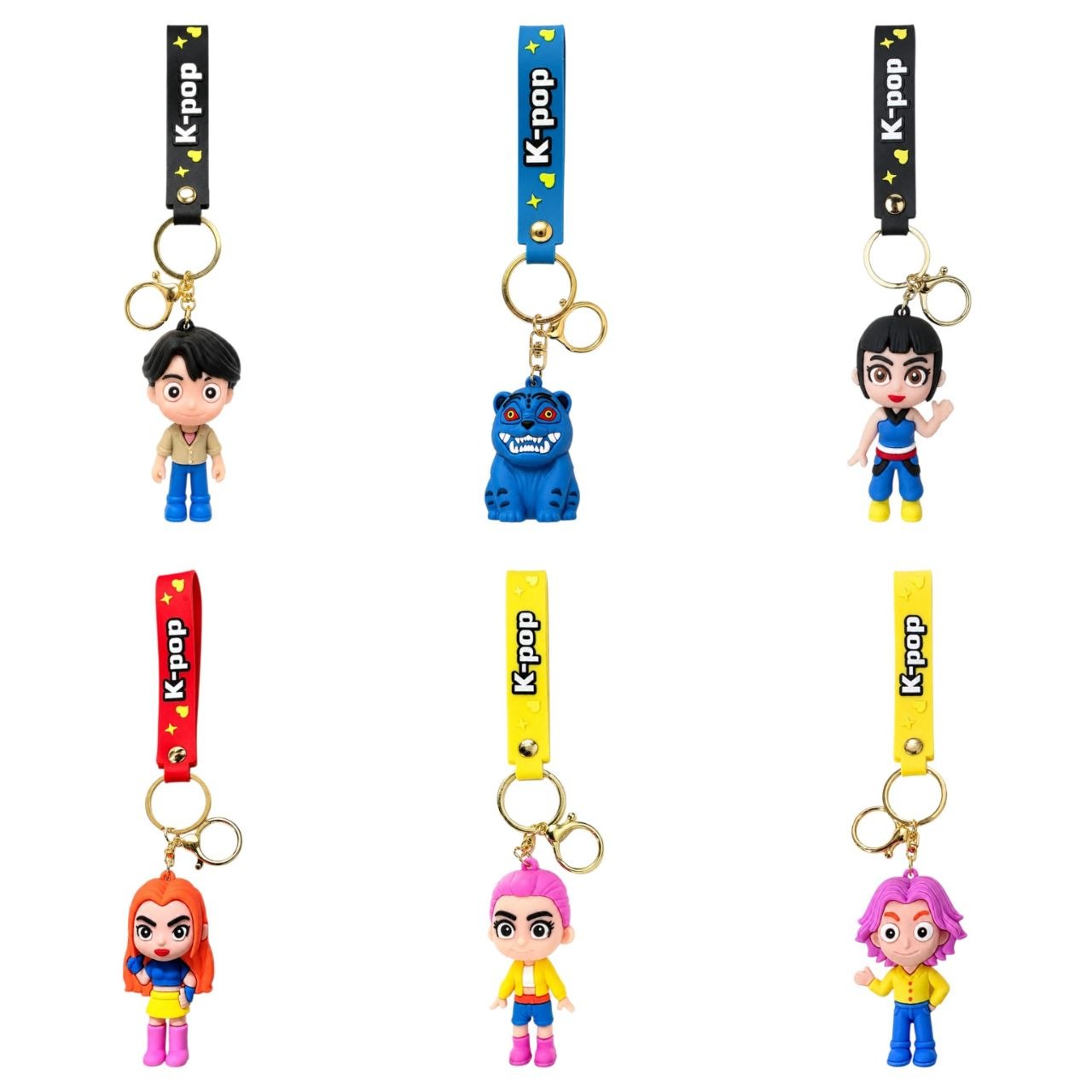 LLAVEROS DE CK-POP CON BROCHE METALICO