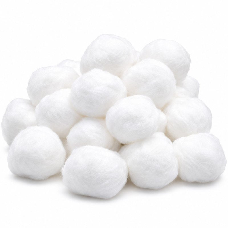 PAQUETE DE BOLAS DE ALGODON 100% PURO PARA CUIDADO PERSONAL Y DESMAQUILLANTE WISH 70UND