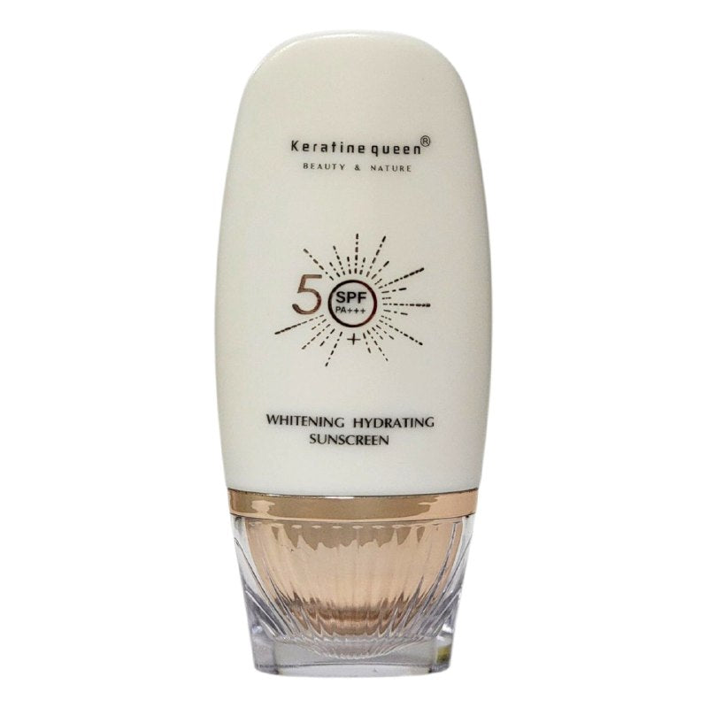 PROTECTOR SOLAR EN CREMA HIDRATANTE 60G, CON TEXTURA DE CREMA LIGERA QUE PROTEGEN CONTRA RAYOS UVA Y UVB DEJANDO LA PIEL BRILLANTE KERATINE QUEEN