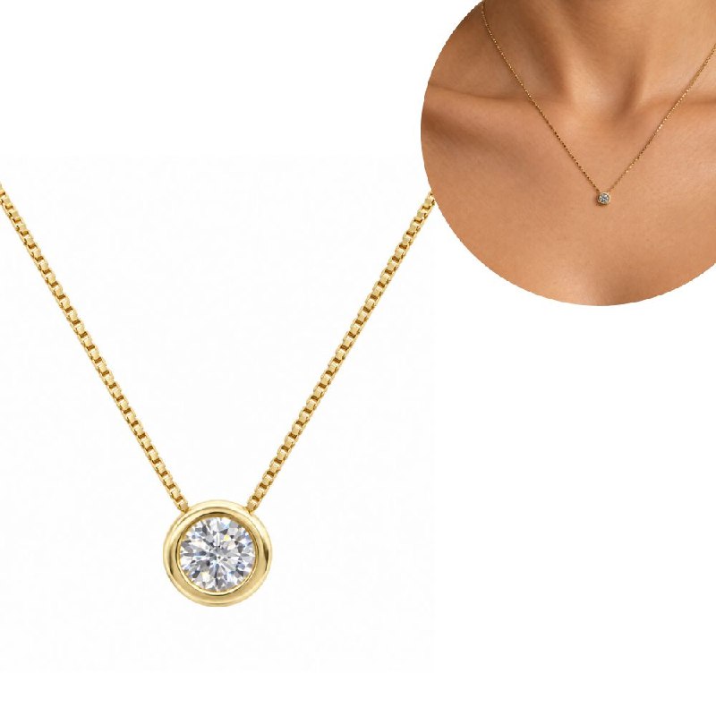 DIJE DE PLATA 9.25 CON MOISSANITA 0.3CM