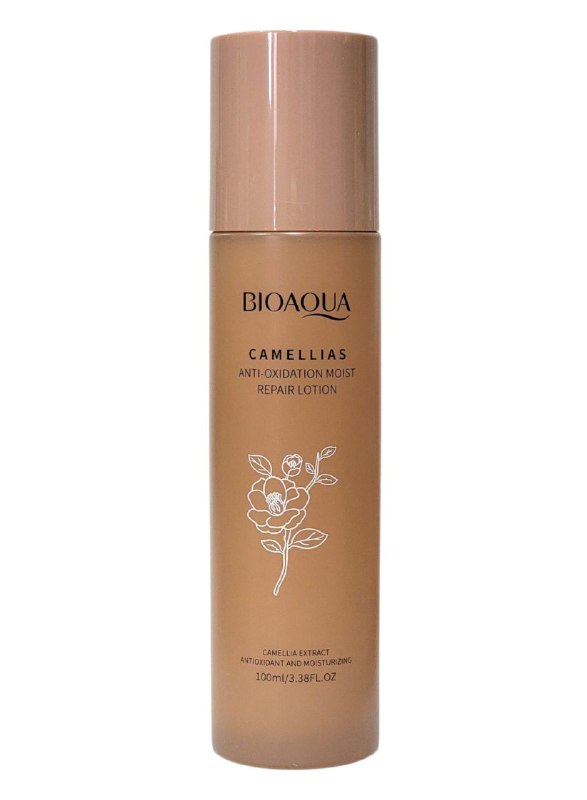 CREMA FACIAL REPARADORA ANTIOXIDANTE CON ESENCIA DE CAMELIA BIOAQUA 100ML