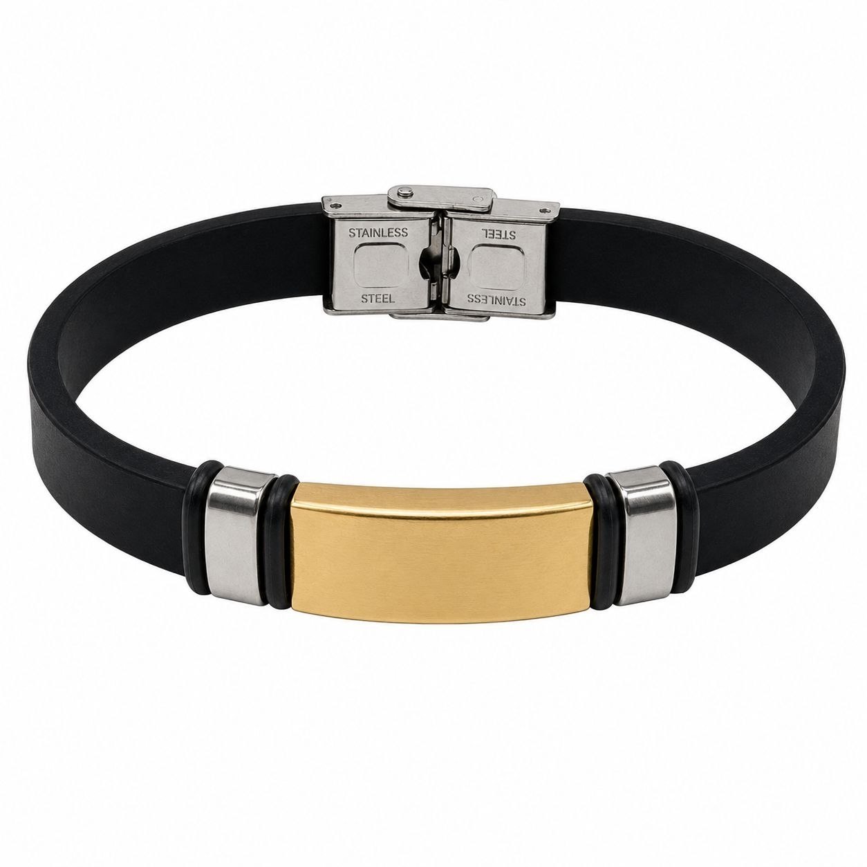 PULSERA DE ENCHAPE PARA CABALLERO 21CM