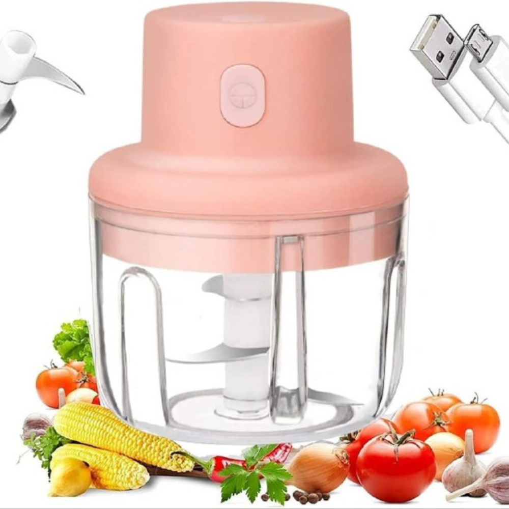 CORTADOR MINI PROCESADOR DE ALIMENTOS MULTIFUNCIONAL 250ML