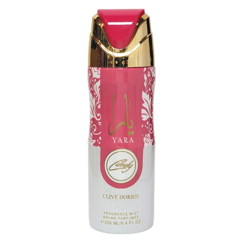 SPRAY PERFUMADO CONCENTRADO YARA CANDY CLIVE DORRIS 250ML (M)