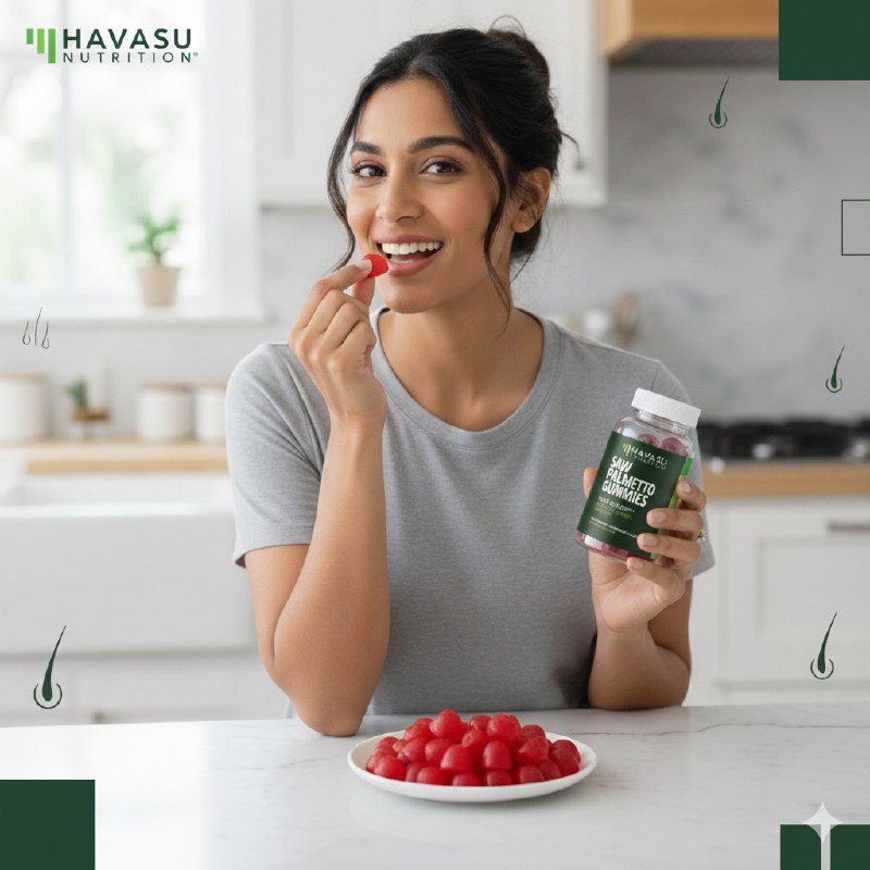 VITAMINAS EN GOMITAS PARA LA SALUD DEL CABELLO HAVASU 60UND