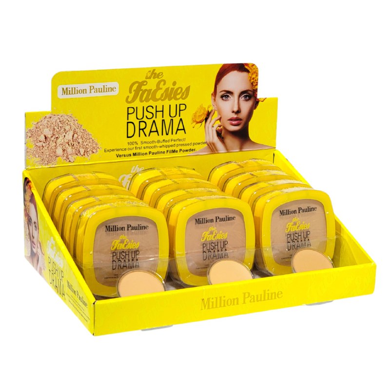 PRIMER DE MAQUILLAJE EN POLVO COMPACTO BATIDO SUAVEMENTE MILLION PAULINE 28G (DUPE DE LOREAL)