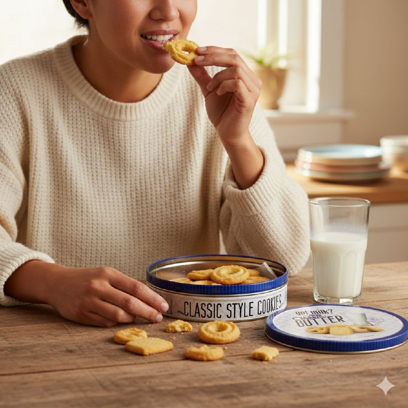GALLETAS GOURMET CAJA DE GALLETAS DE MANTEQUILLA ESTILO TRADICIONAL GOT MILK EAT DELICATE CLASSIC BUTTER 340G
