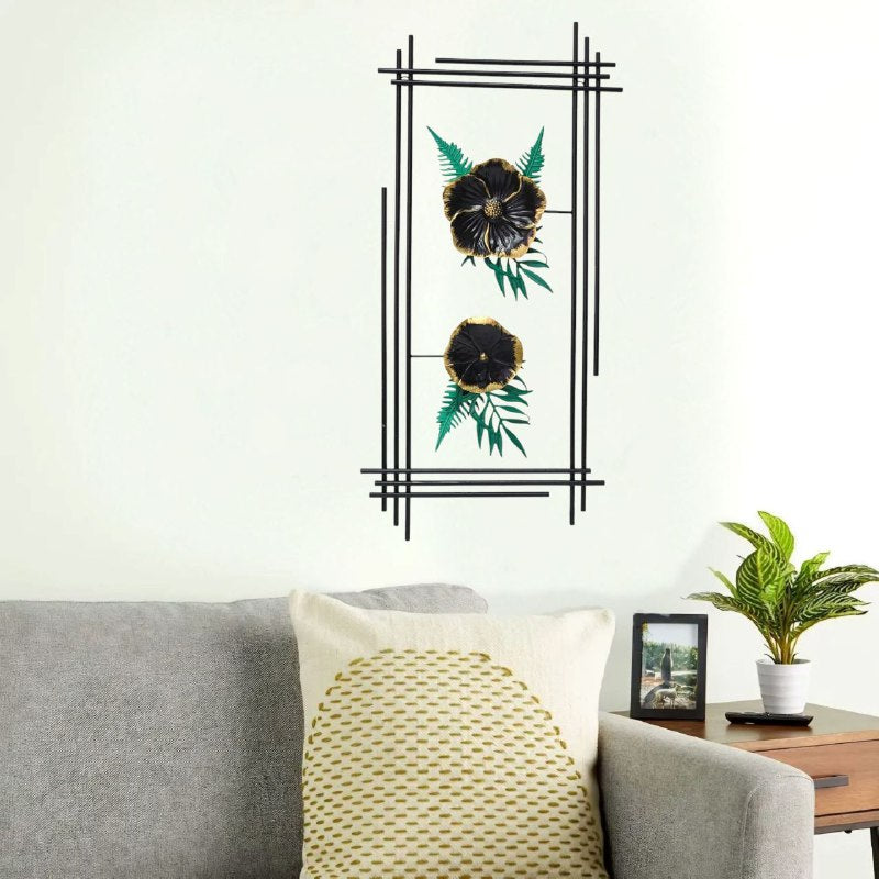 DECORACION CUADRO DECORATIVO DE METAL PARA PARED 30X70CM