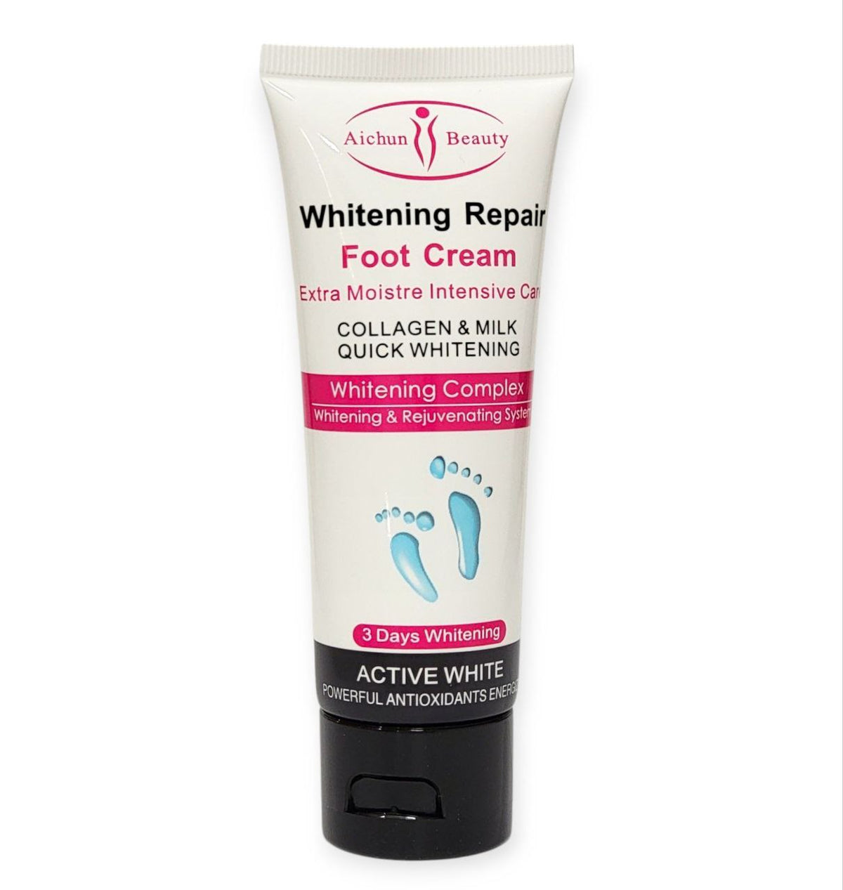 CREMA CORPORAL PARA PIES ACLARANTE Y REPARADORA AICHUN BEAUTY 100G