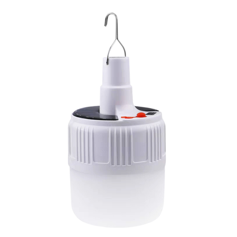 LUZ LED, LAMPARA DE FOCO SOLAR RECARGABLE