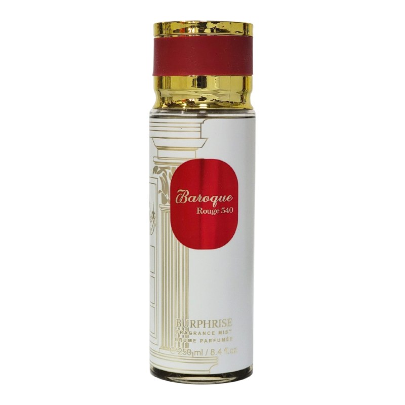 SPLASH BURPHRISE BAROQUE ROUGE 540 250ML (M) (AROMA SIMILAR MFK BACCARAT ROUGE 540)