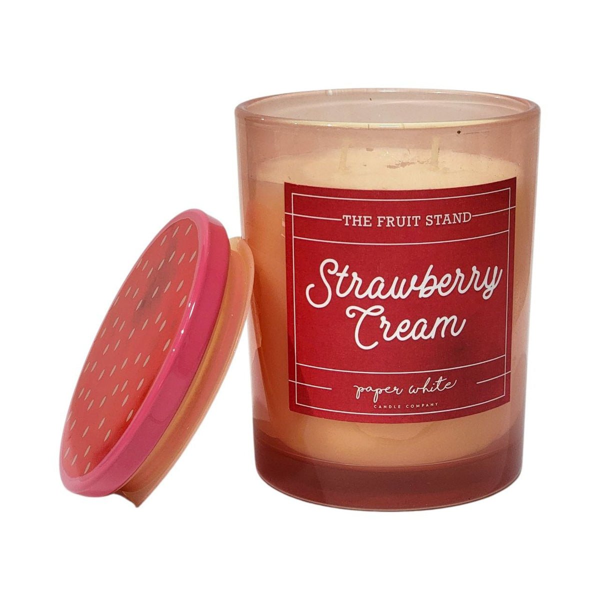 VELA AROMATICA STRAWBERRY CREAM PAPER WHITE 431G
