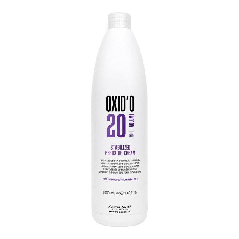CREMA PARA EL CABELLO DE PEROXIDO AL 6% PARA TINTE Y DECOLORACION ALFAPARF 1000ML