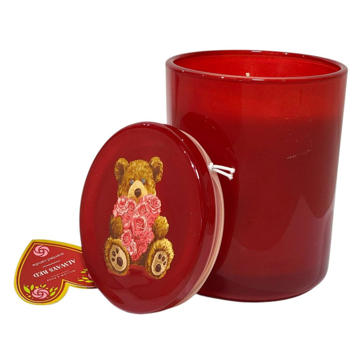VELA AROMATICA ALWAYS RED WILLOW & ROSE 425G