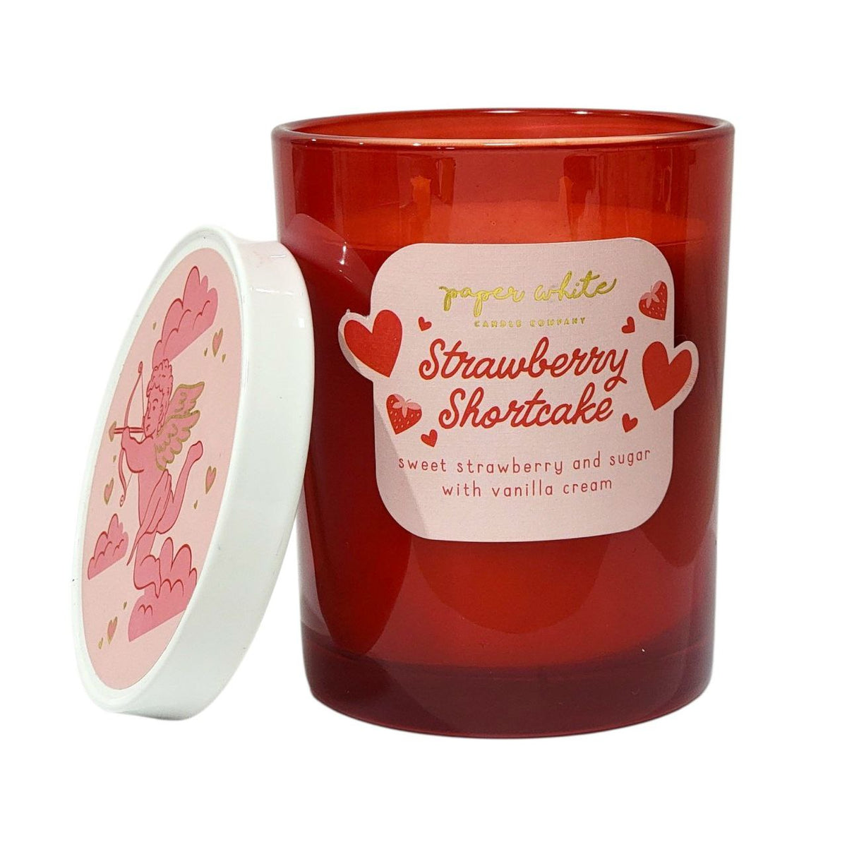 VELA AROMATICA STRAWBERRY SHORTCAKE PAPER WHITE 431G