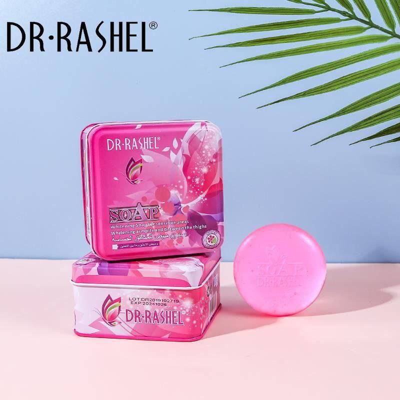 JABON CORPORAL BLANQUEADOR PARA ZONAS SENSIBLES DR RASHEL 100G