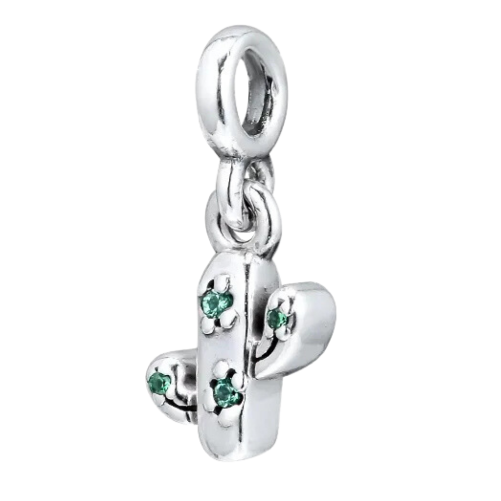 MINIPCH047$1 COLGANTE DE CACTUS PARA PULCERA DE CADENA DE ESLABONES LINK