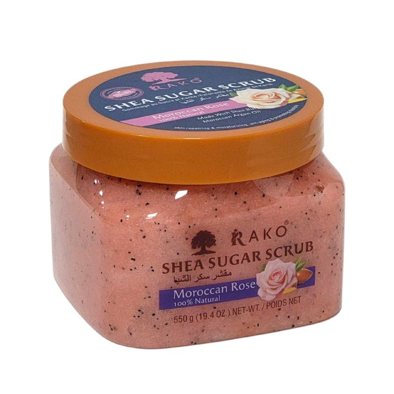 EXFOLIANTE CORPORAL REGENERATIVO CON ACEITE DE ROSA DE MARRUECOS RAKO 550G