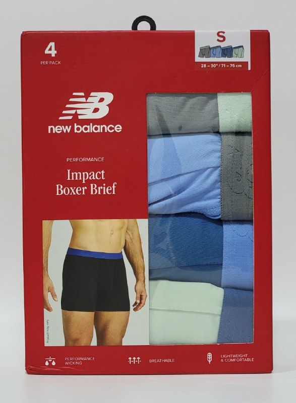 ROPA INTERIOR PARA CABALLERO NEW BALANCE 4UND S