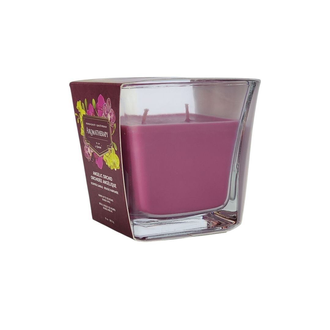 VELA AROMATICA DE DOBLE MECHA AROMA A ORQUIDEA ANGELICAL AROMATHERAPY AIRFUSION 283.5G