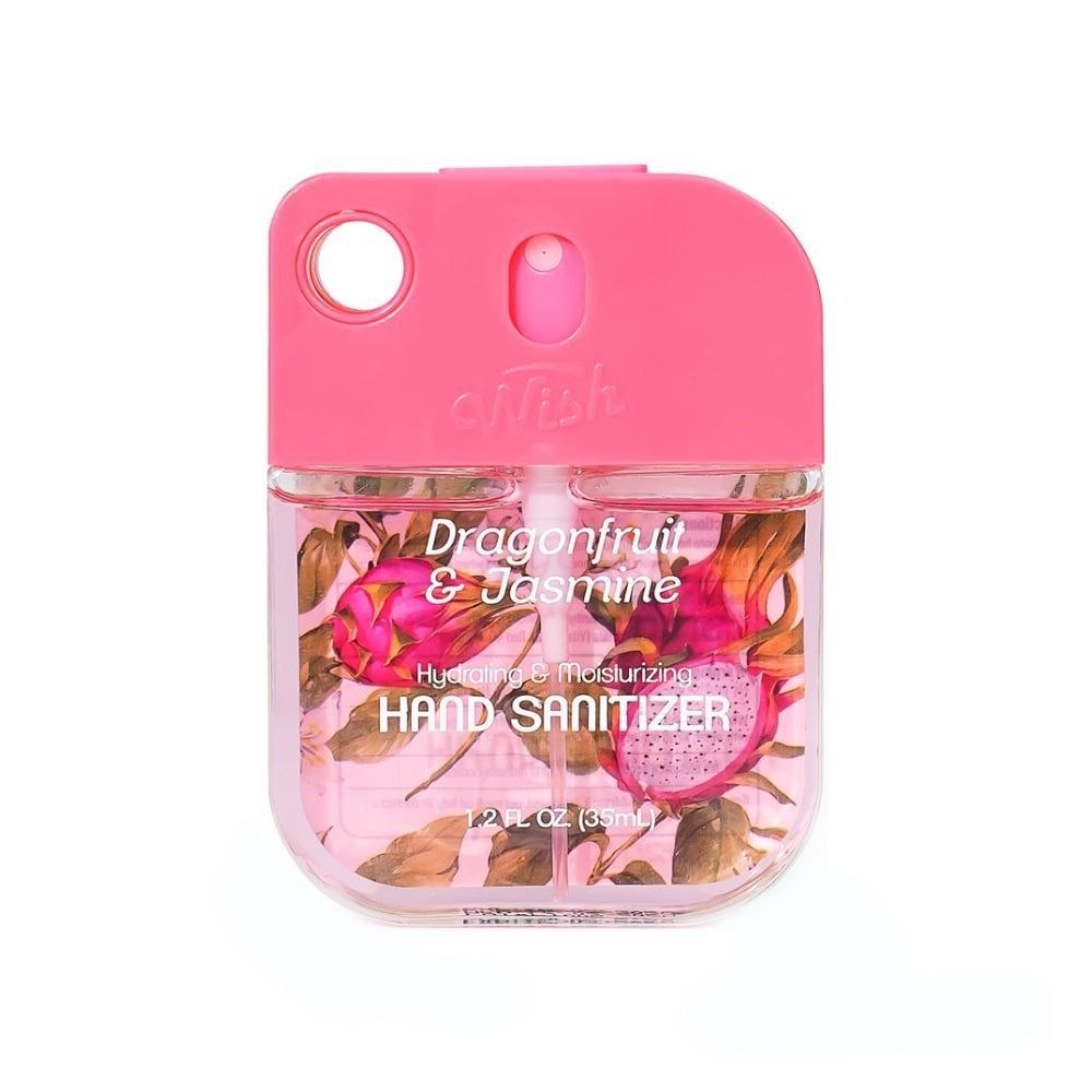 SPRAY DESINFECTANTE DE MANOS HIDRATANTE AROMATIZADO WISH 35ML
