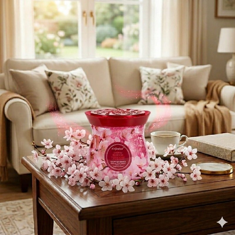 PERLAS AMBIENTADORAS AROMA A FLOR DE CEREZO AIRFUSION 397G