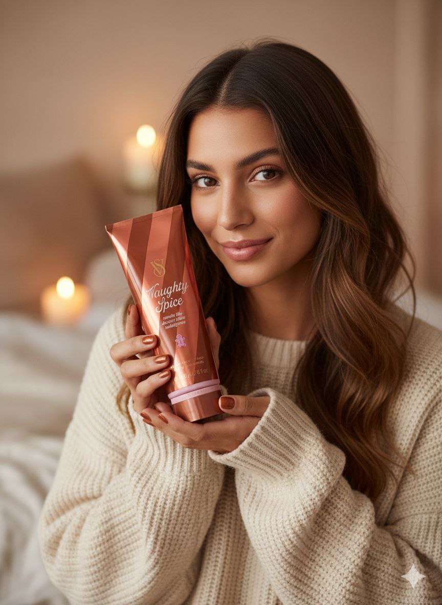 VICTORIAS SECRET CREMA NAUGHTY SPICE 236ML (M)