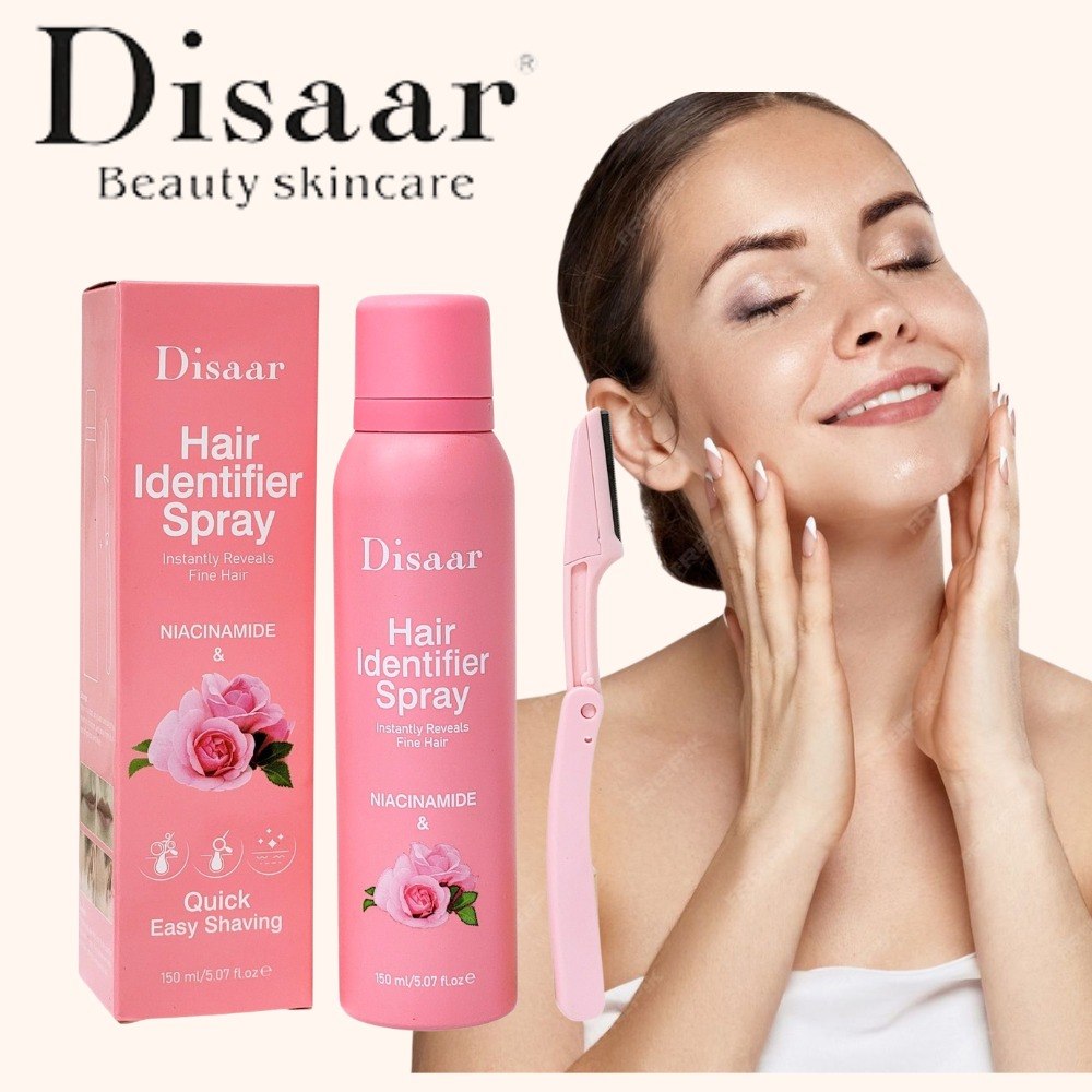 SPRAY IDENTIFICADOR DE VELLO PARA AFEITADO CON NIACINAMIDA Y EXTRACTO DE ROSA DISAAR 150ML