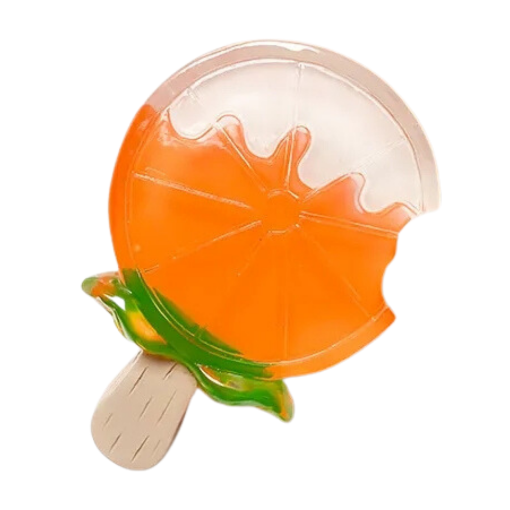 SOPORTE PARA CELULAR EN FORMA DE NARANJA 7CM