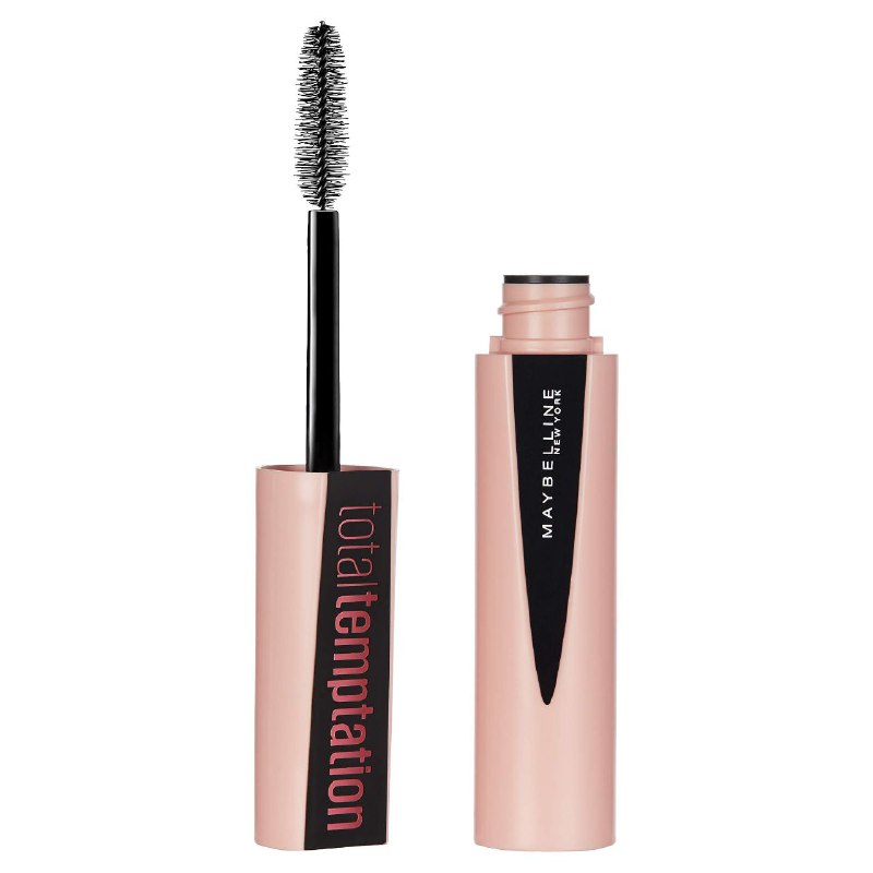 RIMEL PAR PESTAÑAS DENSAS Y LLENAS DE VOLUMEN CON EXTRACTO DE COCO MAYBELLINE NEW YORK 603 TOTAL TEMPTATION 8.25ML